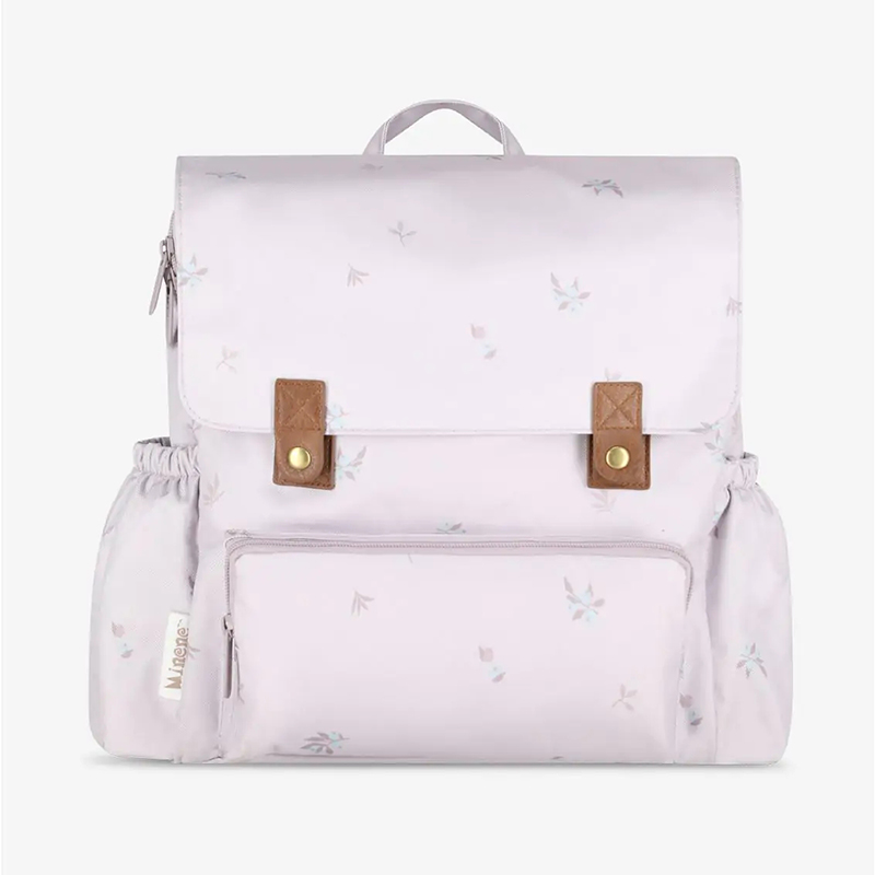 Minene - Παιδικό Backpack Lilac Flowers